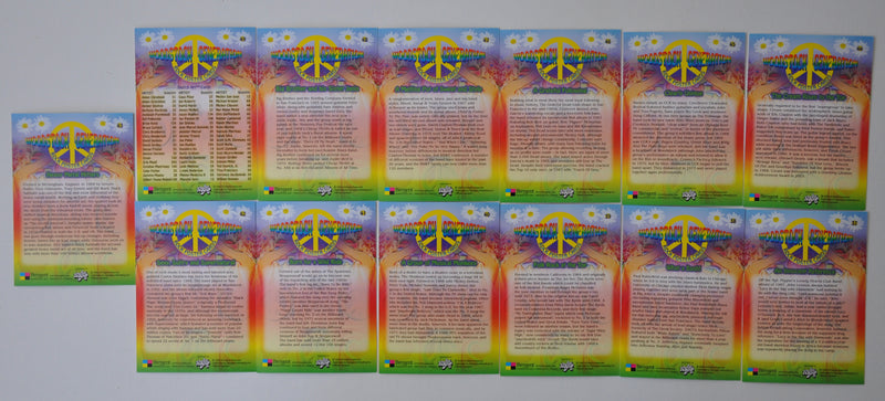 Woodstock Generation Rock Music Oversize Posters Base Card Set 49 Cards   - TvMovieCards.com