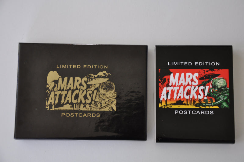 Mars Attacks Postcard Factory Boxed Limited Edition Card Set 10 Cards   - TvMovieCards.com