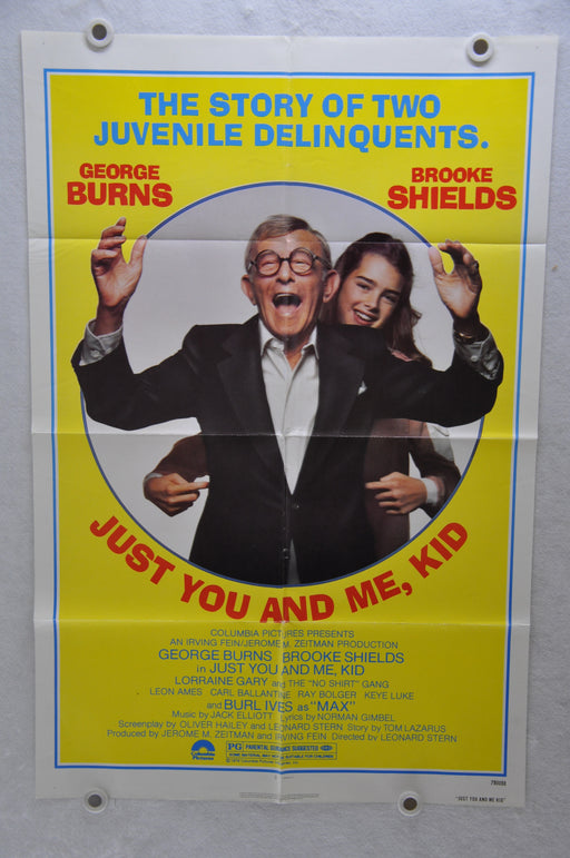1979 Just You and Me, Kid Original 1SH Movie Poster 27 x 41 George Burns Shields   - TvMovieCards.com