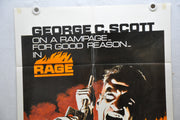 1972 Rage Original 1SH Movie Poster 27 x 41 George C. Scott, Martin Sheen   - TvMovieCards.com