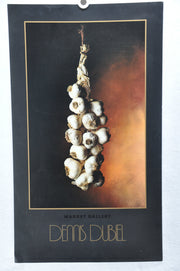 Dennis Dubiel "Market Gallery - Garlic" 1980s Art Print Poster 18 x 31   - TvMovieCards.com