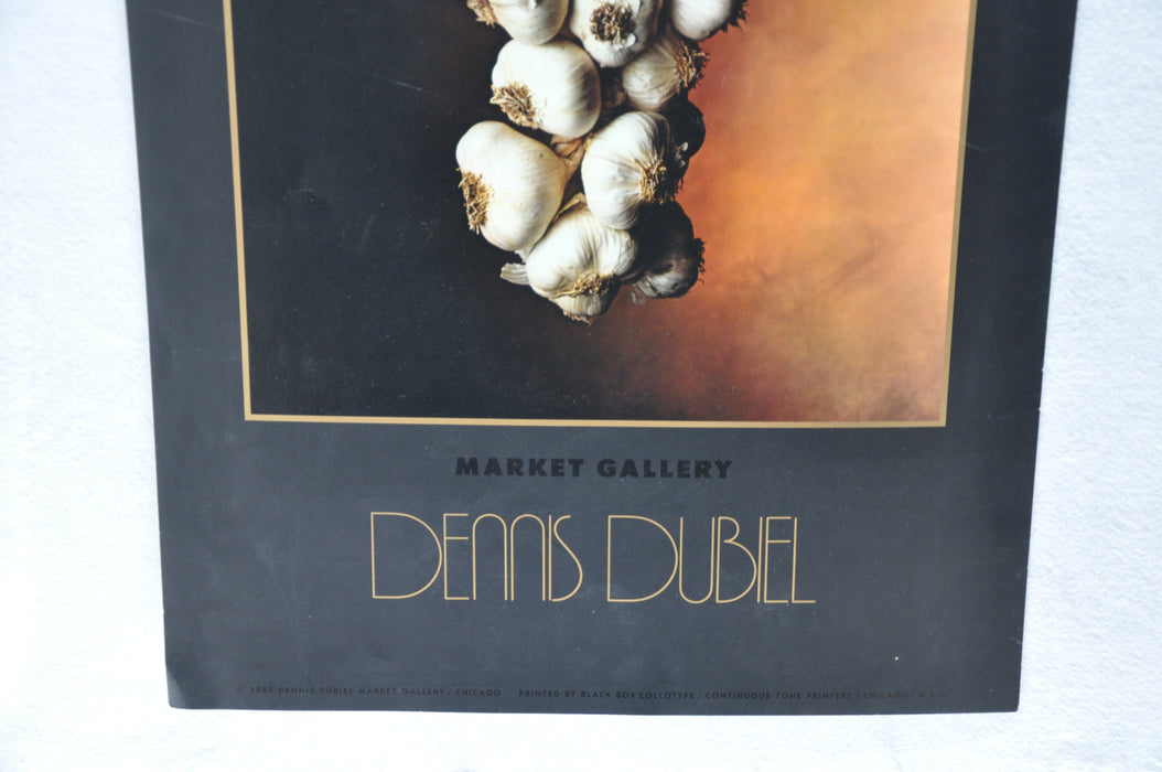 Dennis Dubiel "Market Gallery - Garlic" 1980s Art Print Poster 18 x 31   - TvMovieCards.com