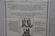 1972 Le Sex Shop Original 1SH Movie Poster 27 x 41 Jean-Pierre Marielle Berto   - TvMovieCards.com
