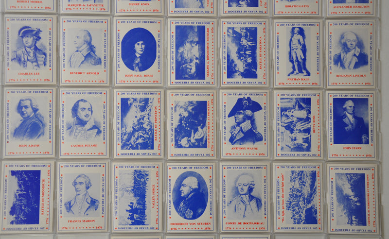 200 Years of Freedom Vintage Trading Card Set 45 Cards Sports Stars 1976   - TvMovieCards.com