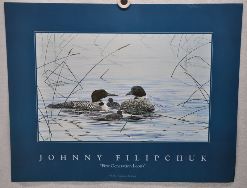 Johnny Filipchuk "First Generation Loons" Art Print Poster 19 x 25   - TvMovieCards.com