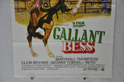 1973 Gallant Bess Original 1SH Movie Poster 27 x 41 Marshall Thompson, George To   - TvMovieCards.com