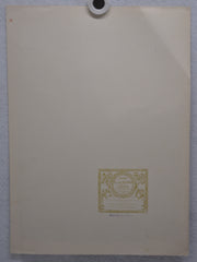 Fratelli Alinari "San Francesco Benedice GLI Ucceill" Lithograph Art Print   - TvMovieCards.com