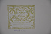Fratelli Alinari "San Francesco Benedice GLI Ucceill" Lithograph Art Print   - TvMovieCards.com