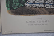 (2) Vintage La Mode Illustree Bureaux Du Jornal Paris Prints No 53 & 54 6 x 8   - TvMovieCards.com