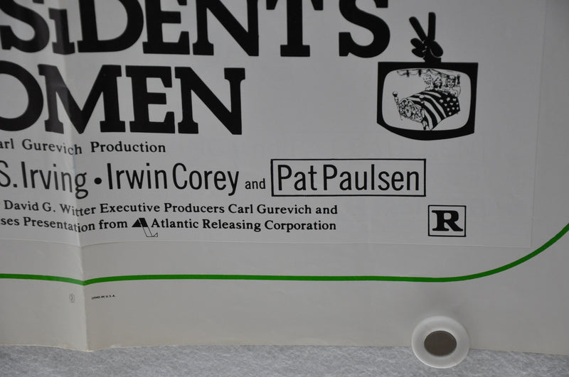 1970s The Presidents Women Original 1SH Movie Poster 27 x 41 Sexploitation   - TvMovieCards.com