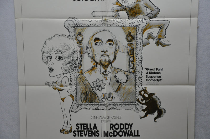1973 Arnold Original 1SH Movie Poster 27 x 41 Stella Stevens, Roddy McDowall   - TvMovieCards.com