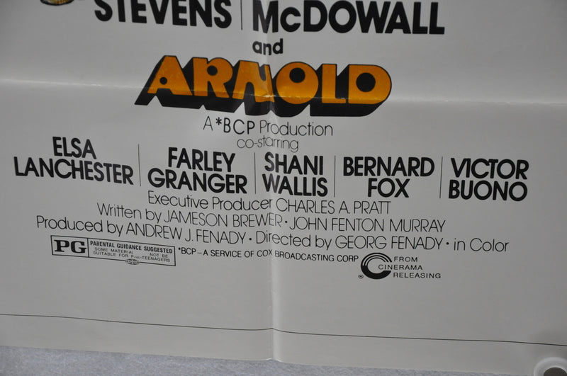1973 Arnold Original 1SH Movie Poster 27 x 41 Stella Stevens, Roddy McDowall   - TvMovieCards.com