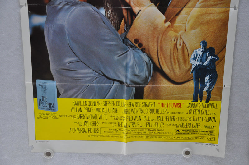 1979 The Promise Original 1SH Movie Poster 27 x 41 Kathleen Quinlan   - TvMovieCards.com