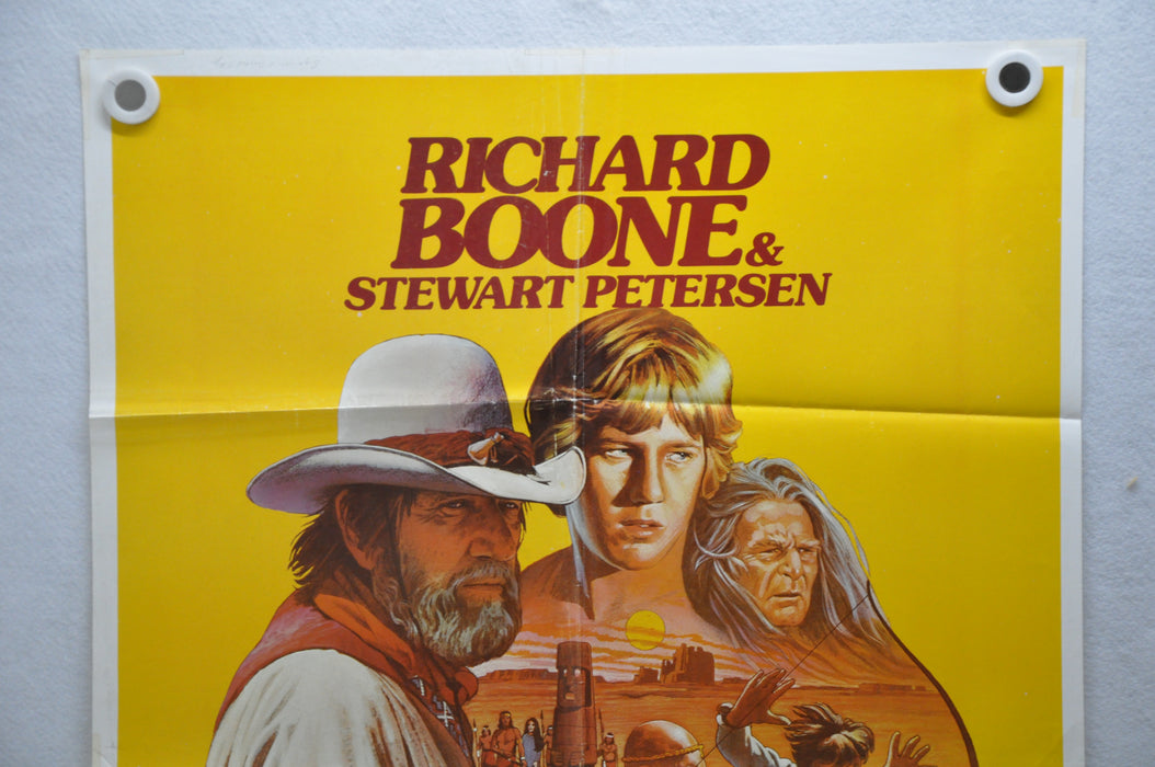 1975 Against a Crooked Sky Original 1SH Movie Poster 27 x 41 Richard Boone   - TvMovieCards.com