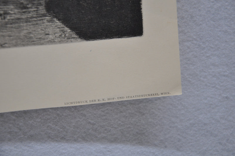 Hans Meid "Othello Im Schlafgemach Desdemonas" Lithograph Etching Print   - TvMovieCards.com