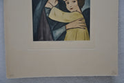 Heinrich Windelschmidt "Dulcis Virgo Maria" Lithograph Etching Print   - TvMovieCards.com