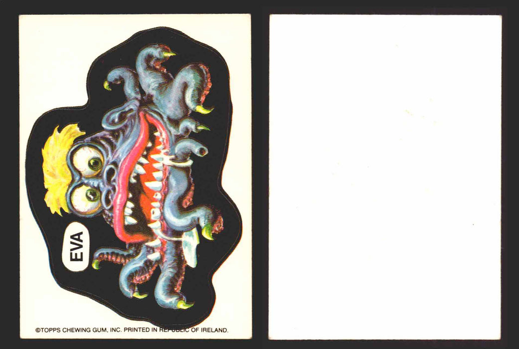1976 Ugly Stickers Small White Back Trading Card You Pick Singles #1-55 U.K. Topps Eva  - TvMovieCards.com