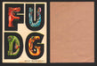 1967 Nutty Initials Sticker Trading Cards You Pick Singles #1-#60 Topps F U D G  - TvMovieCards.com