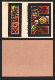 1973-74 Monster Initials Vintage Sticker Trading Cards You Pick Singles #1-#132 I E  - TvMovieCards.com