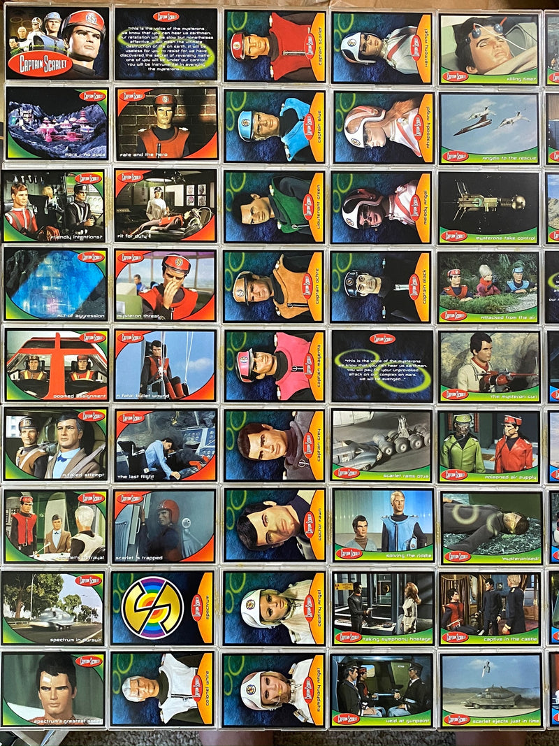 Captain Scarlet Base Card Set 72 Cards Cards Inc. 2001/2002   - TvMovieCards.com