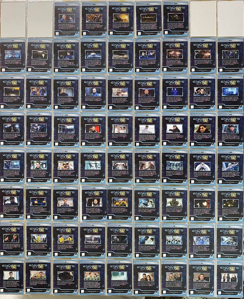 Enders Game Base Card Set 68 Cards Cryptozoic Entertainment 2014   - TvMovieCards.com