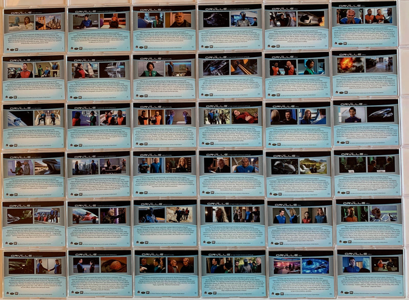 Orville Season 1 Trading Base Card Set 72 Cards 2019   - TvMovieCards.com