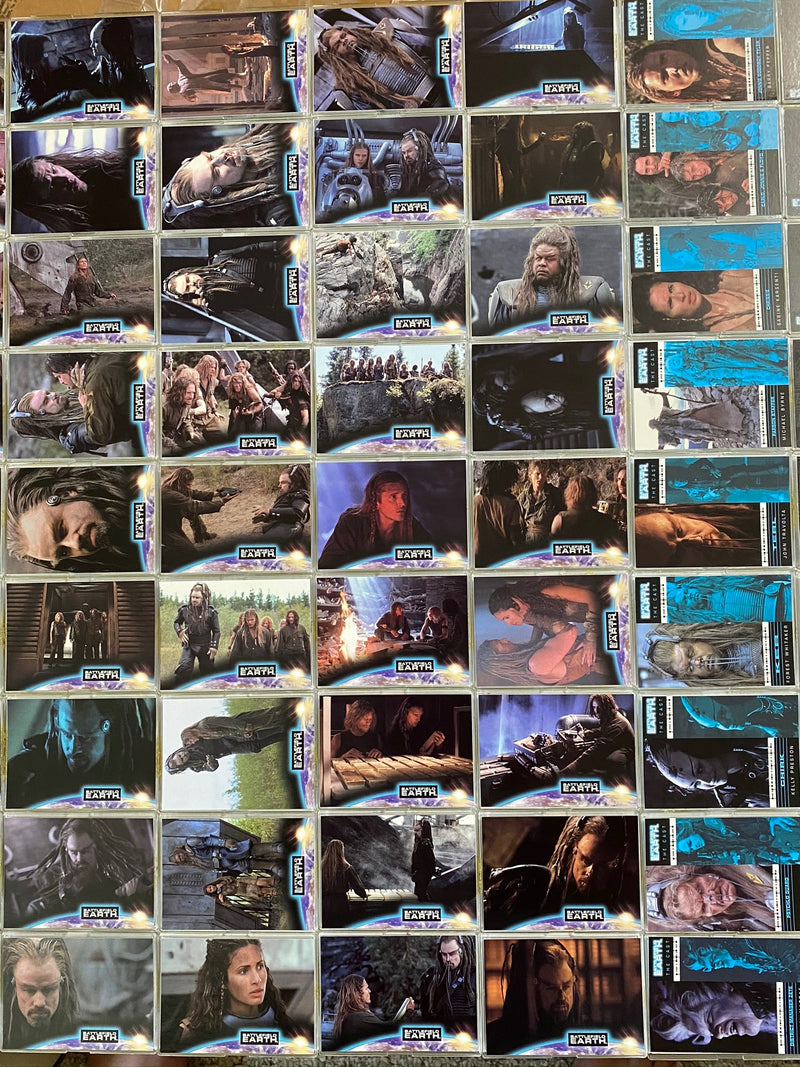 Battlefield Earth Movie Base Card Set 90 Cards Upper Deck 2000   - TvMovieCards.com