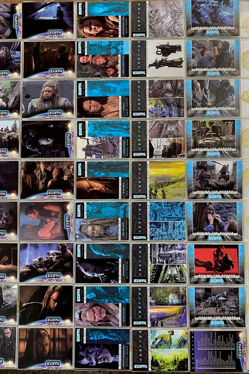 Battlefield Earth Movie Base Card Set 90 Cards Upper Deck 2000   - TvMovieCards.com