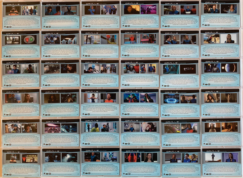Orville Season 1 Trading Base Card Set 72 Cards 2019   - TvMovieCards.com