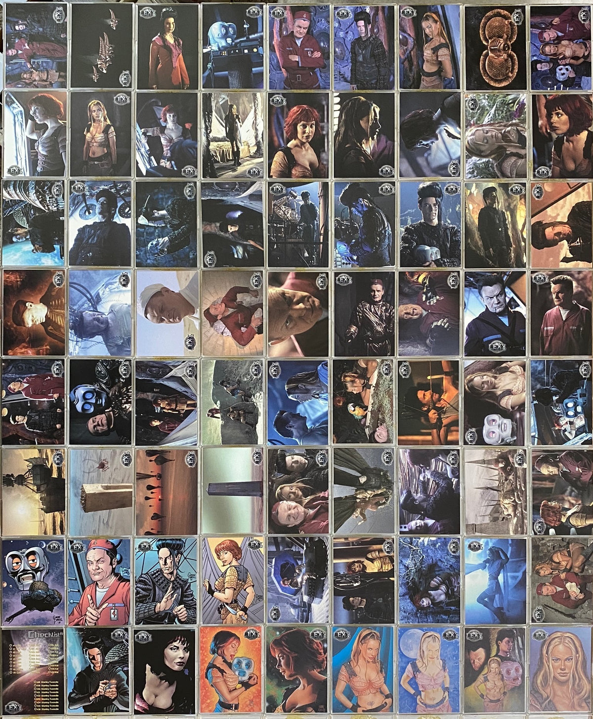 Lexx Base Card Set 72 Cards Dynamic Forces 2002 — TvMovieCards.com