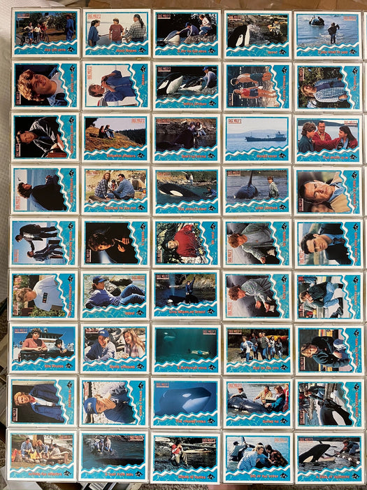 Free Willy 2 Movie Base Card Set 99 Cards Skybox 1995   - TvMovieCards.com