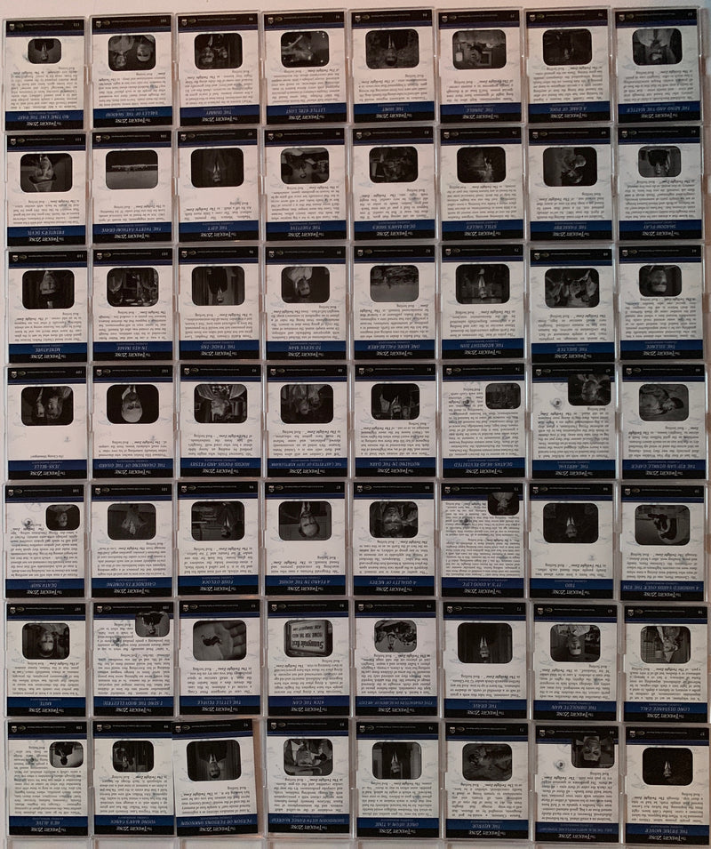 Twilight Zone Rod Serling Edition Base Card Set 156 Cards Rittenhouse 2019   - TvMovieCards.com