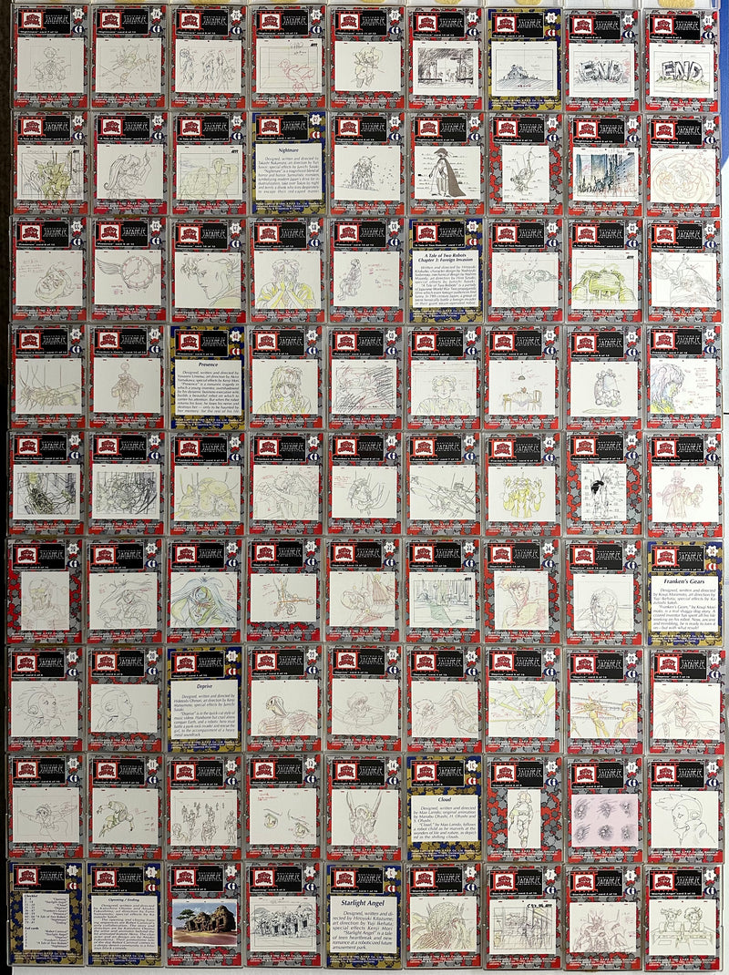 Robot Carnival Masters of Japanese Animation Art Series 1 Base Card Set   - TvMovieCards.com