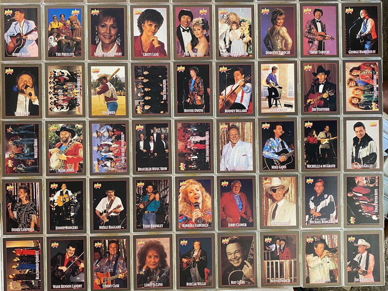 Branson on Stage Base Card Set 100 Cards NAC/Hit Cards International 1992   - TvMovieCards.com