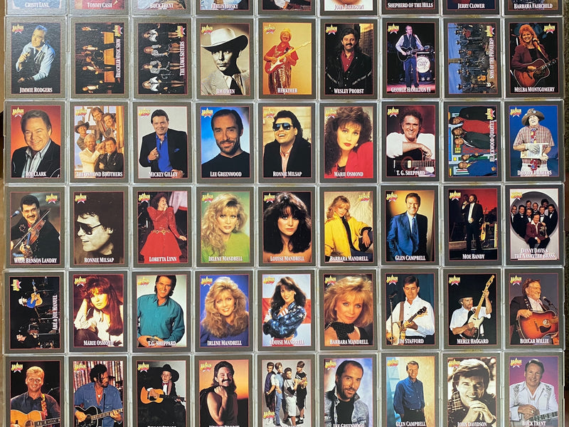 Branson on Stage Base Card Set 100 Cards NAC/Hit Cards International 1992   - TvMovieCards.com