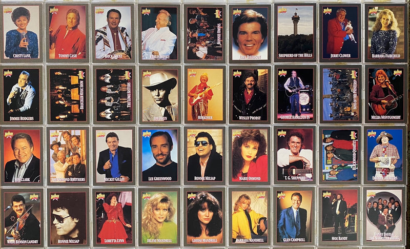 Branson on Stage Base Card Set 100 Cards NAC/Hit Cards International 1992   - TvMovieCards.com