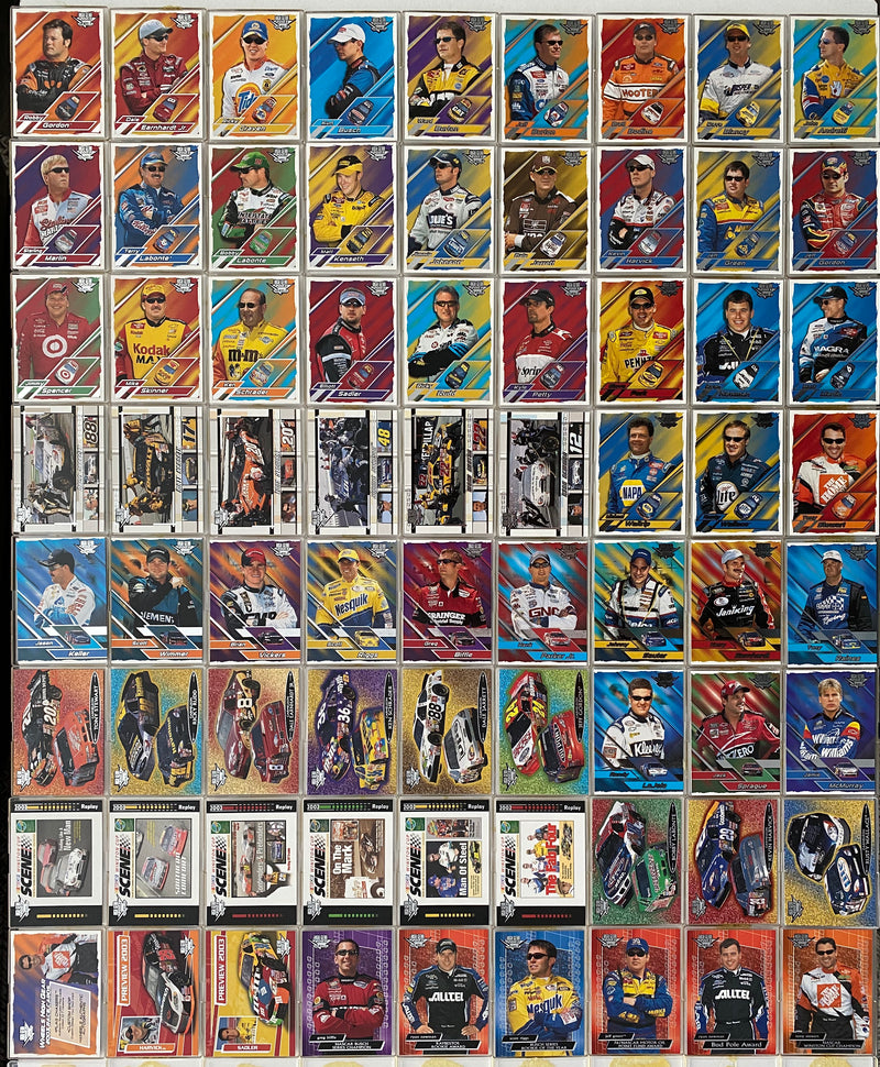 2003 Wheels High Gear Complete Racing 72 Card Set NASCAR - Jeff Gordon   - TvMovieCards.com