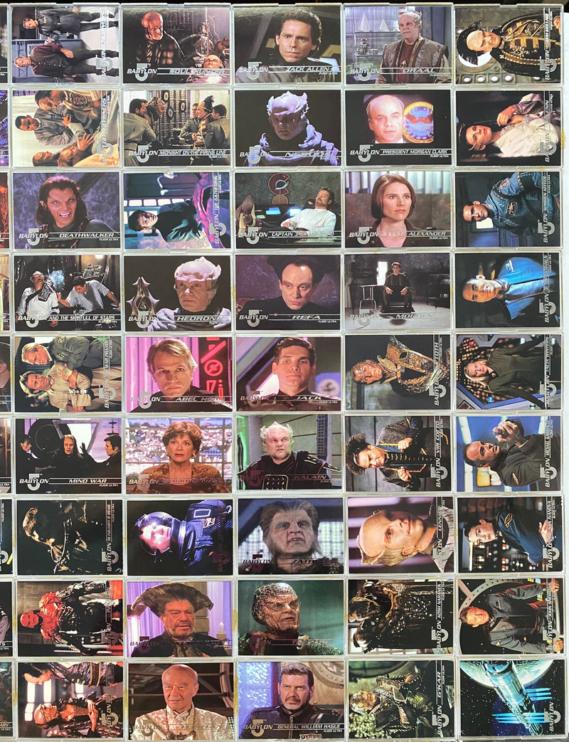 1995 Babylon 5 Premier Edition Ultra Trading Card Base Set of 120 Fleer   - TvMovieCards.com