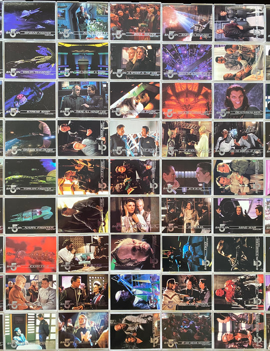 1995 Babylon 5 Premier Edition Ultra Trading Card Base Set of 120 Fleer   - TvMovieCards.com