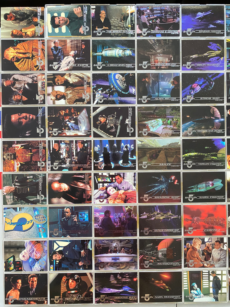 1995 Babylon 5 Premier Edition Ultra Trading Card Base Set of 120 Fleer   - TvMovieCards.com