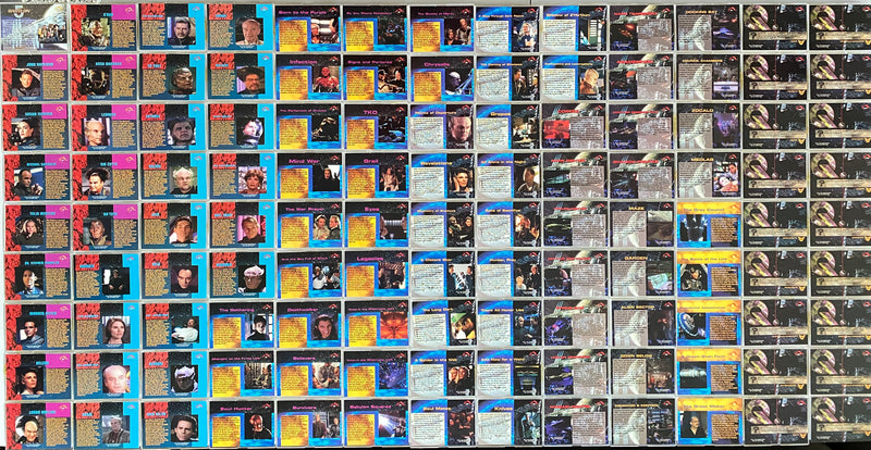 1995 Babylon 5 Premier Edition Ultra Trading Card Base Set of 120 Fleer   - TvMovieCards.com