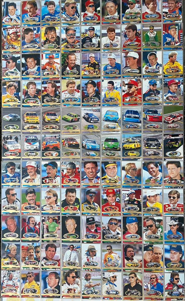 1994-95 Select Premier Edition Complete Racing 150 Card Set NASCAR