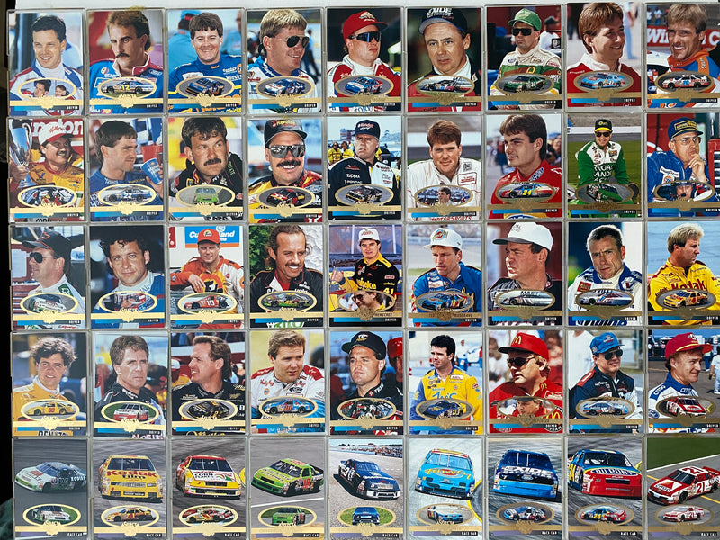 1994-95 Select Premier Edition Complete Racing 150 Card Set NASCAR - Earnhardt   - TvMovieCards.com