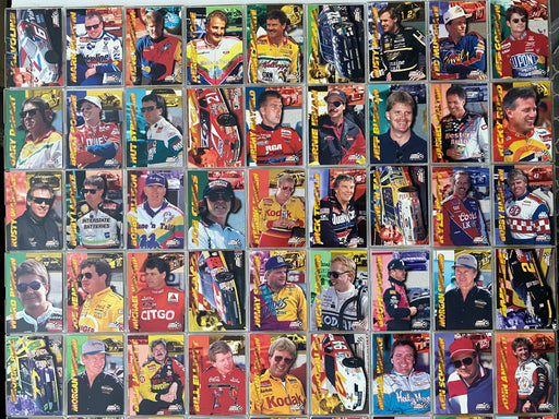 1996 Finish Line Complete Racing 100 Card Set NASCAR - Jeff Gordon   - TvMovieCards.com