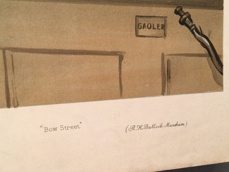 Vanity Fair Supplement Cartoon "Bow Street" (R.H. Bullock Marsham) Spy 1905   - TvMovieCards.com