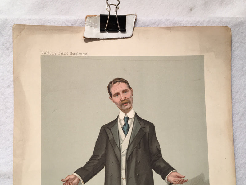 Vanity Fair Cartoon Supplement "Andrew Bonar Law" Prime Minister Spy 1905   - TvMovieCards.com