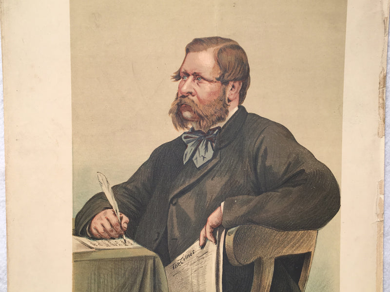 Vanity Fair "William Henry Waddington" France at the Congress Sept 28 1878   - TvMovieCards.com