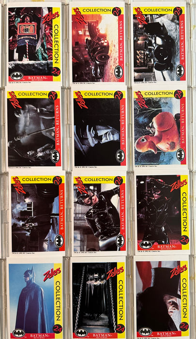 1992 Batman Returns Movie Zellers Dept Store 24 Card Trading Card Set Canada   - TvMovieCards.com