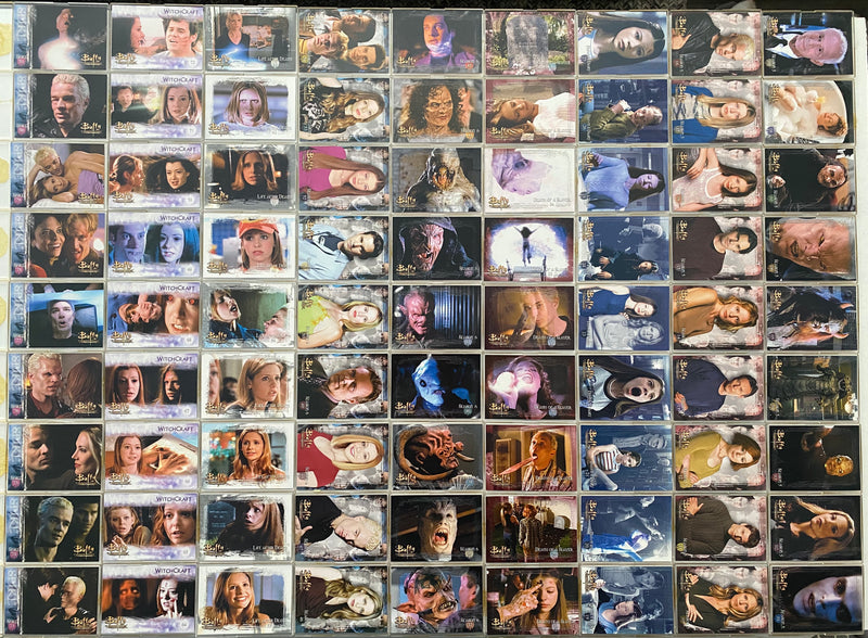 Buffy The Vampire Slayer The Story So Far Base Card Set 81 Cards Ikon Australia   - TvMovieCards.com