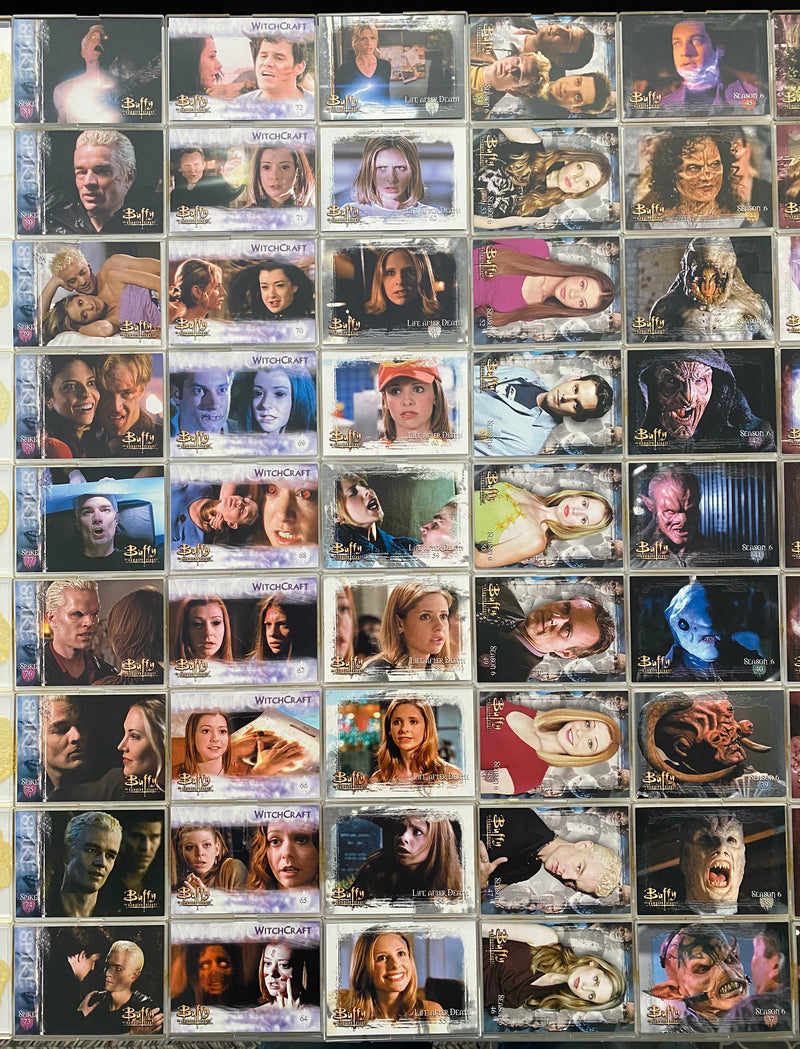 Buffy The Vampire Slayer The Story So Far Base Card Set 81 Cards Ikon Australia   - TvMovieCards.com